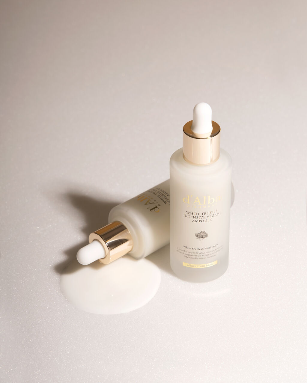 ホワイトトリュフインテンシブヴィーガンアンプル/ダルバ/美容液を使ったクチコミ（1枚目）