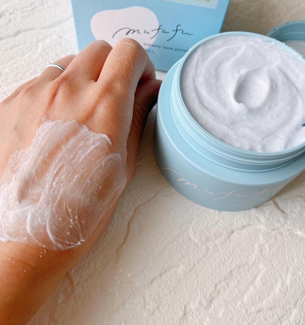 クリーミーフェイスポリッシュ/ムフフ/洗顔フォームを使ったクチコミ(5枚目)