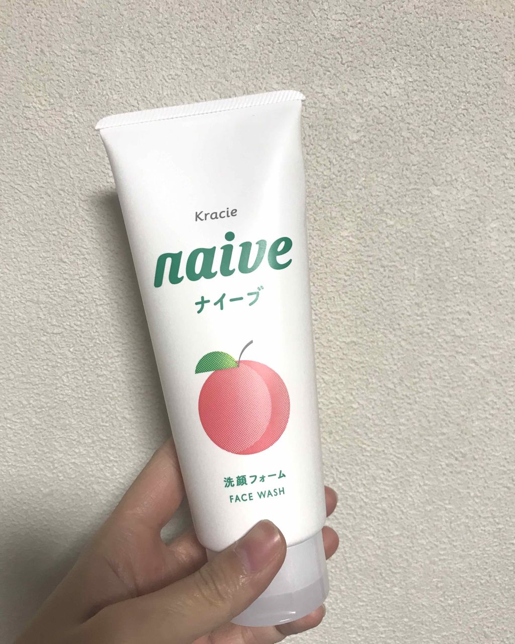 洗顔フォーム(桃の葉エキス配合)(旧)/ナイーブ/洗顔フォームを使ったクチコミ（1枚目）