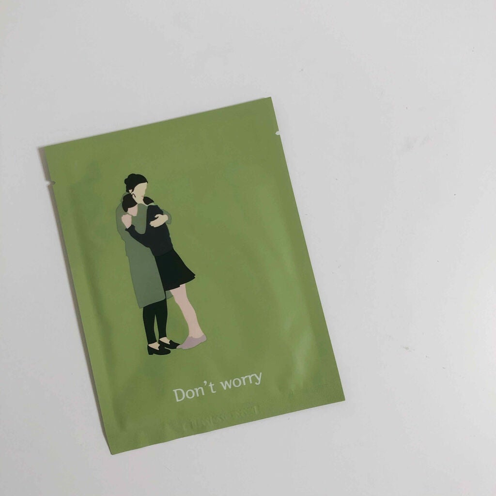 Don't Worry Healing Mask /PACK AGE/シートマスク・パックを使ったクチコミ(1枚目)
