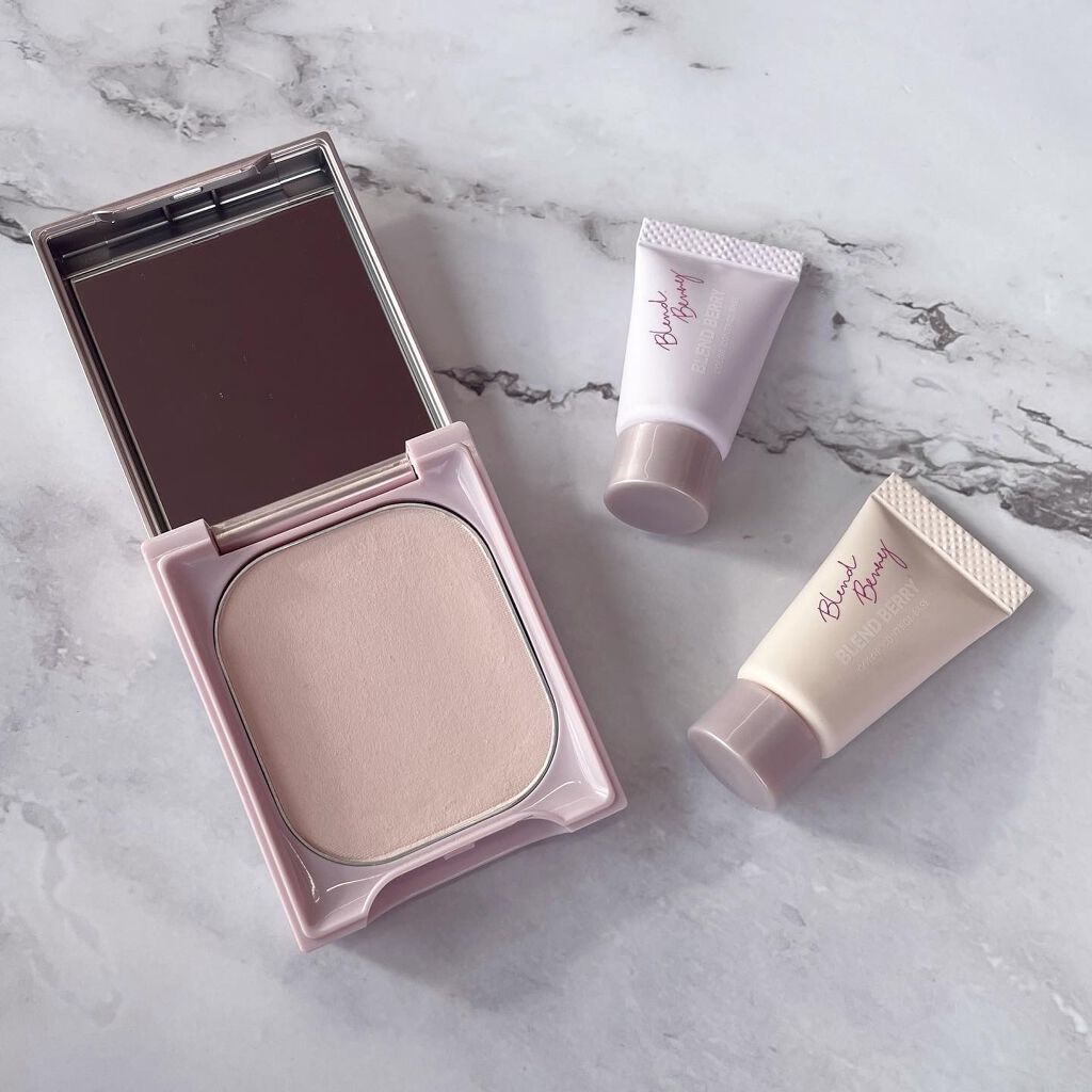 3wayパウダー/BLEND BERRY/プレストパウダーを使ったクチコミ（2枚目）