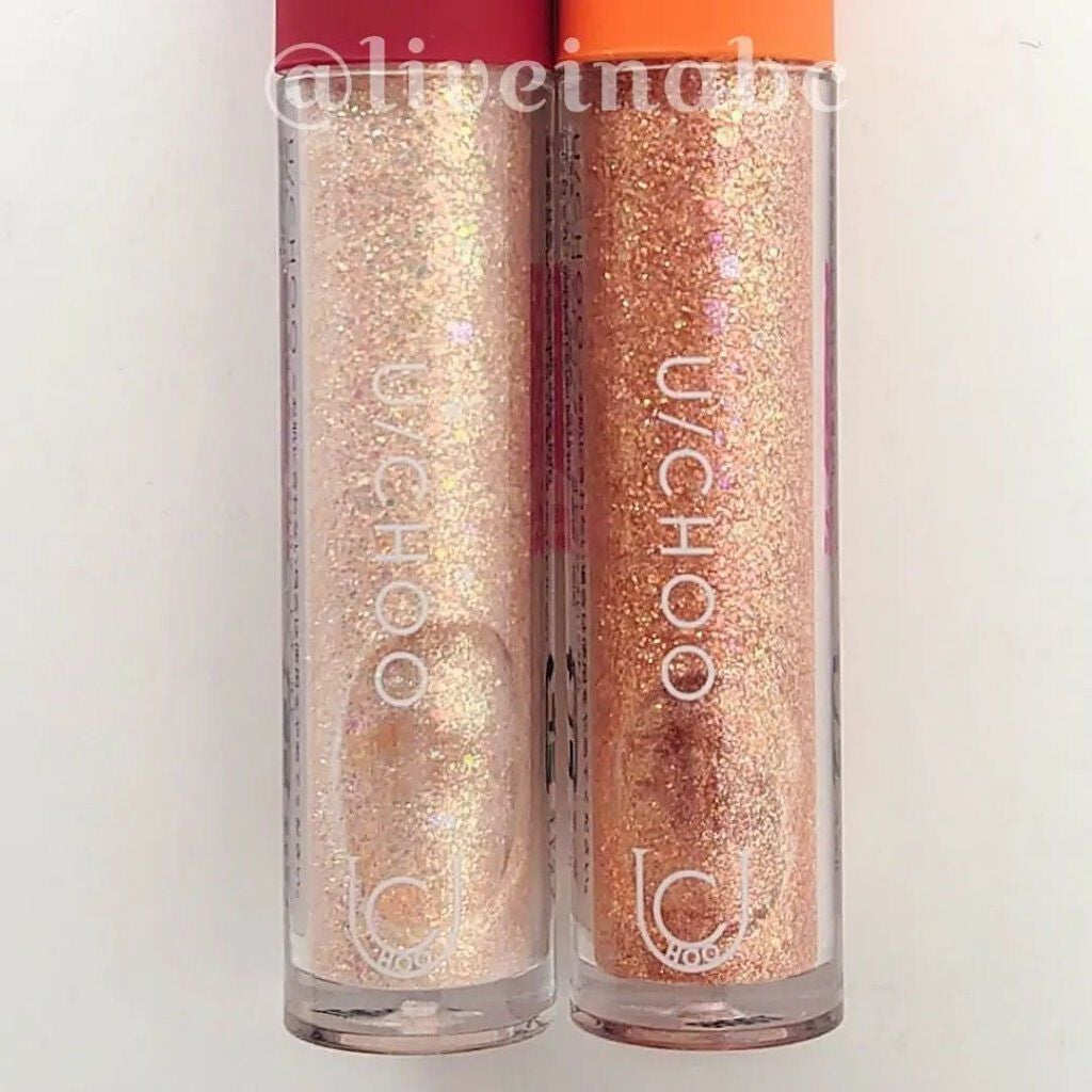 ワオ アイ グリッター/U/CHOO/グリッターを使ったクチコミ(3枚目)