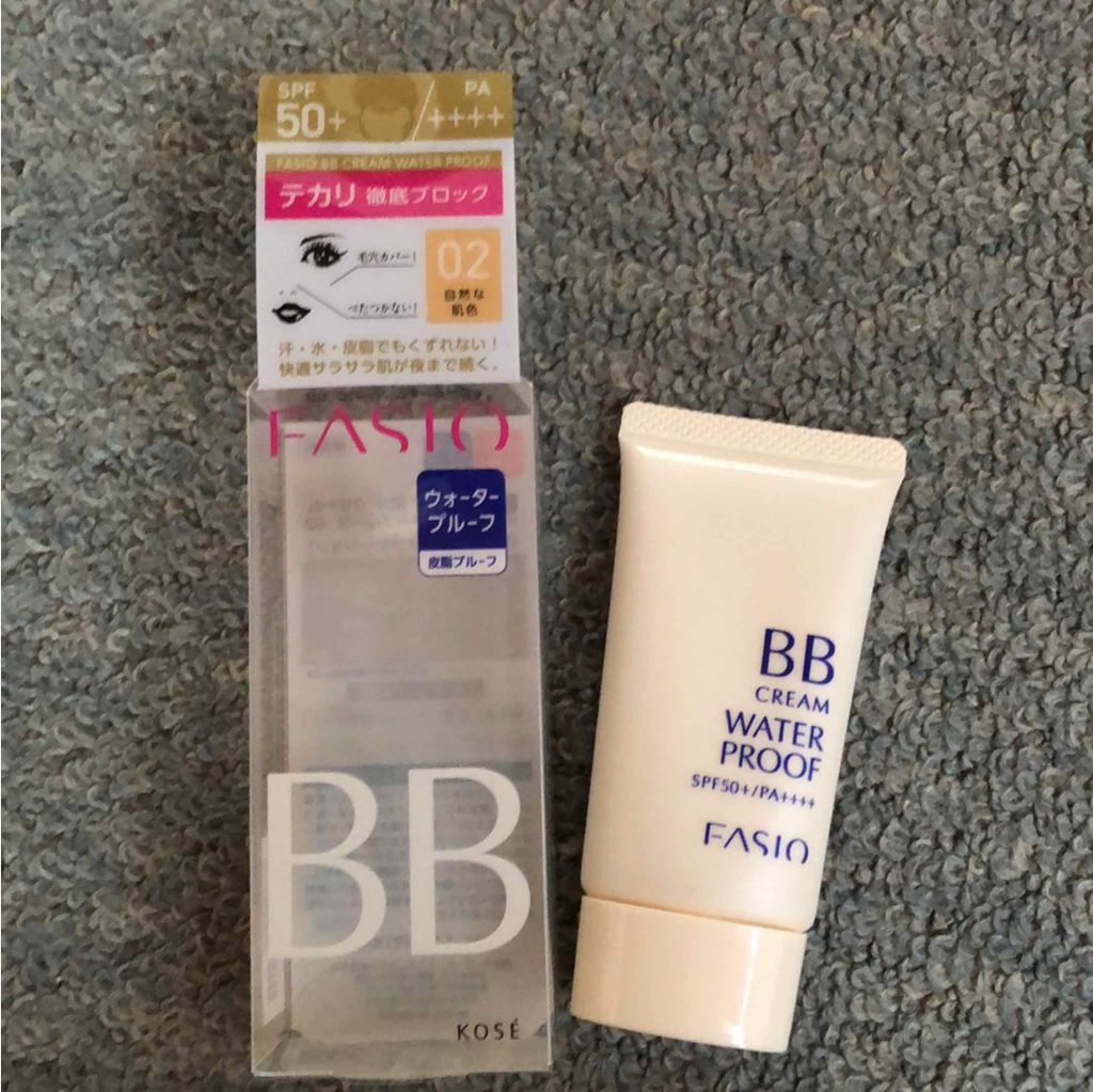 BBクリーム ウォータープルーフ/FASIO/BBクリームを使ったクチコミ(1枚目)