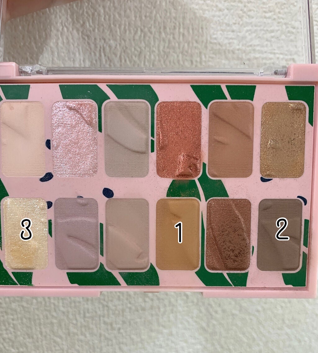 アイシャドウパレット オウンユアナチュラルズ/THE BODY SHOP/アイシャドウパレットを使ったクチコミ(4枚目)