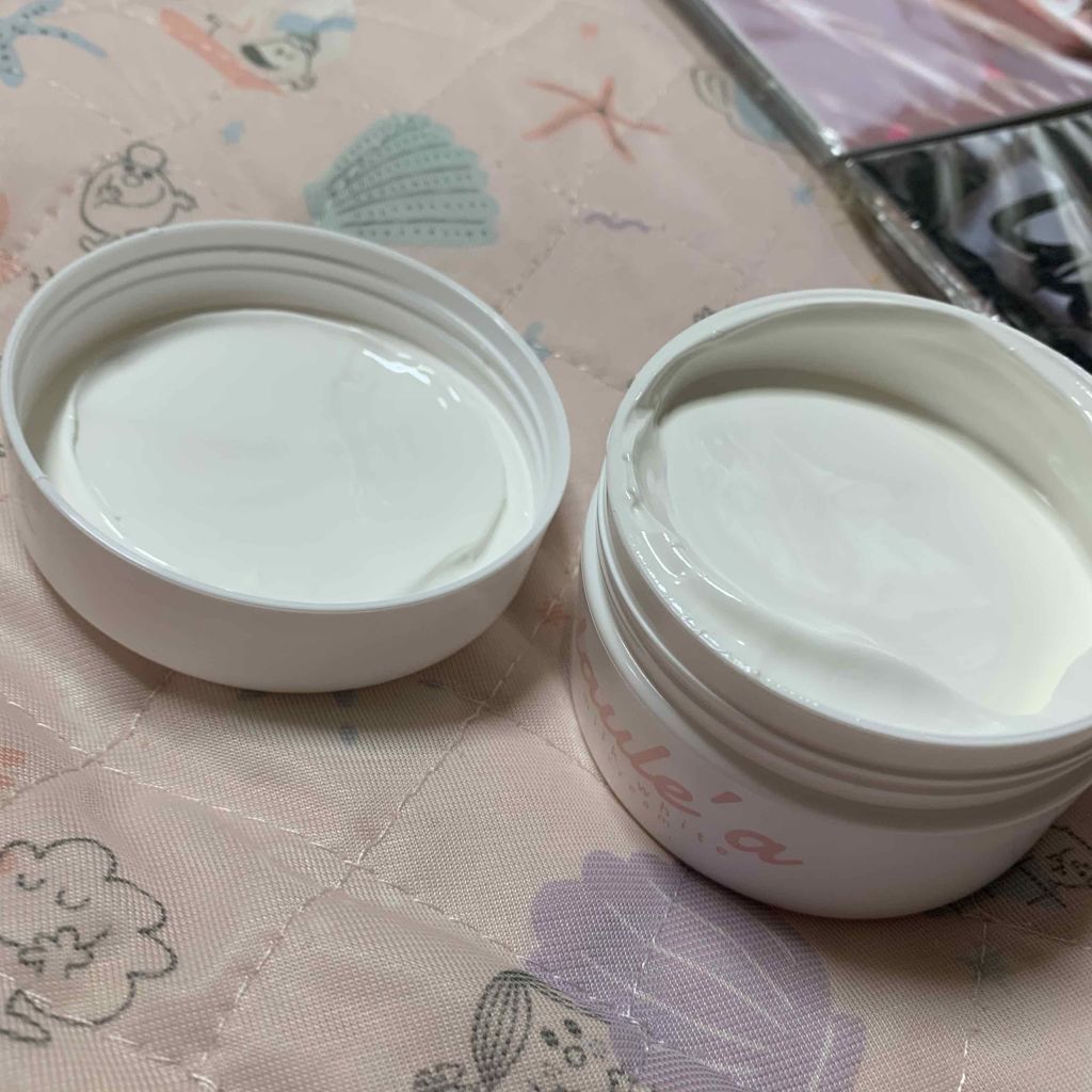 ミルクホワイトクリーム/Laule'a/フェイスクリームを使ったクチコミ（2枚目）