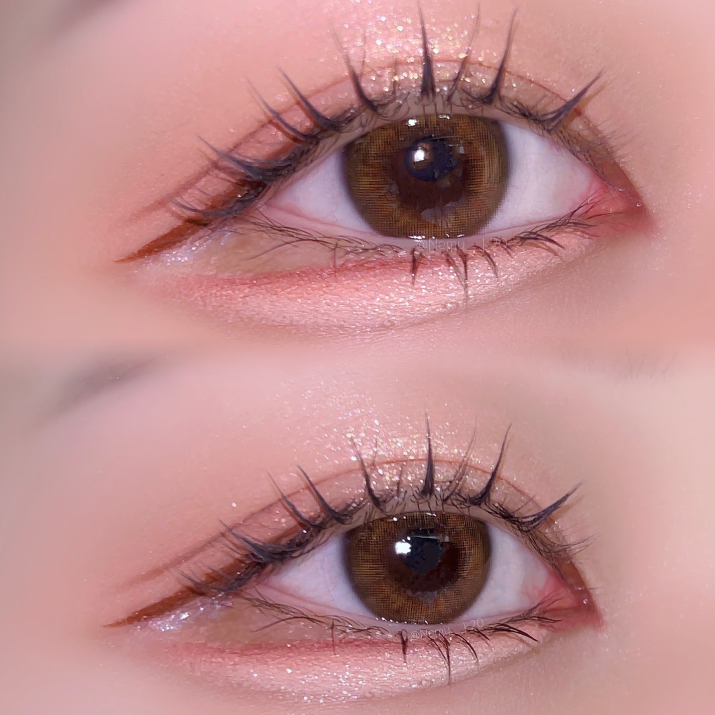 ビタースイートクリスティン/Hapa kristin/カラーコンタクトレンズを使ったクチコミ(4枚目)