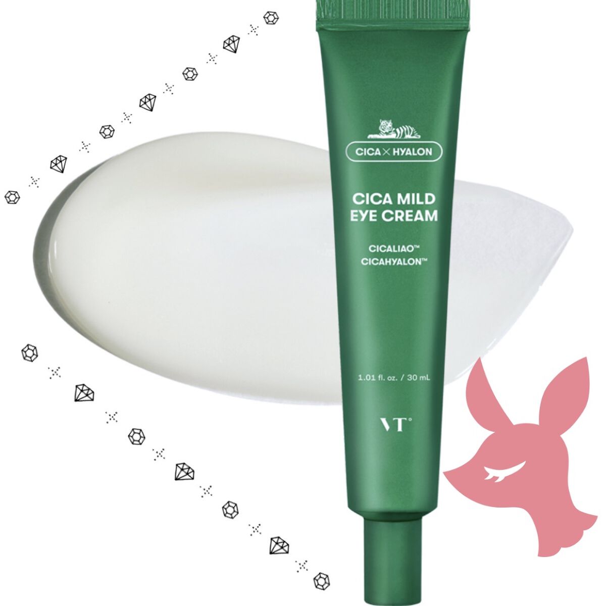 CICA マイルドアイクリーム/VT/アイケア・アイクリームを使ったクチコミ（1枚目）