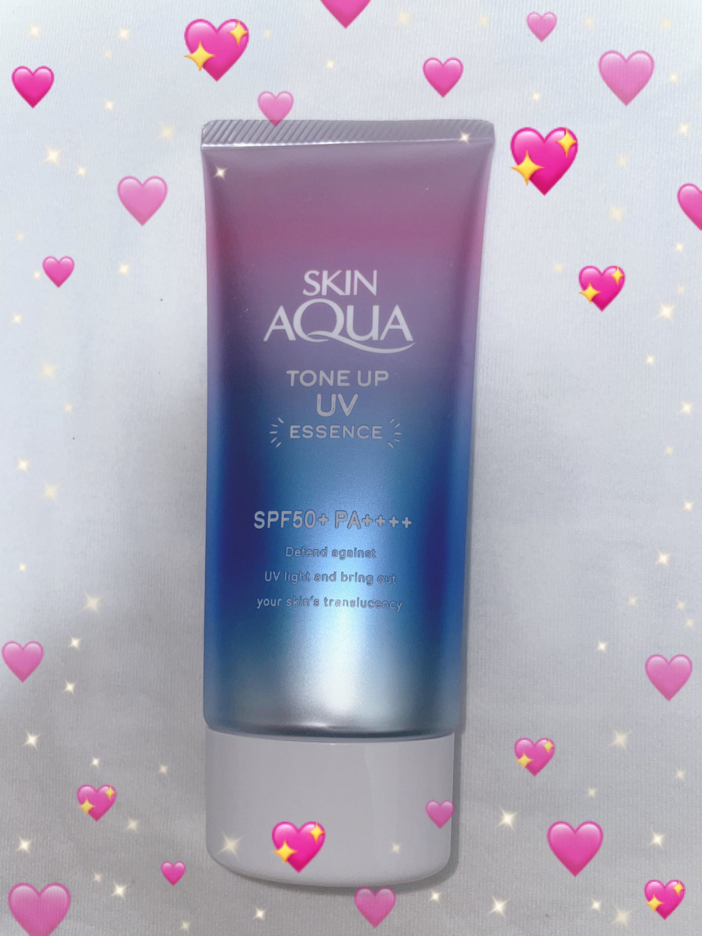 スキンアクア トーンアップUVエッセンス/スキンアクア/日焼け止めクリームを使ったクチコミ(1枚目)