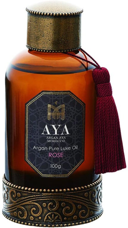 Argan AYA Morocco アルガン ピュア リュクス オイル ローズ