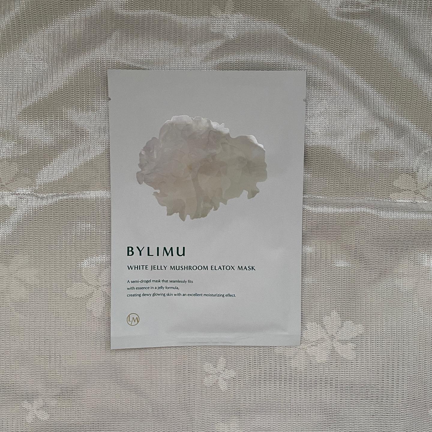 ホワイト ゼリー マッシュルーム エラトックス マスク/BYLIMU/シートマスク・パックを使ったクチコミ（2枚目）