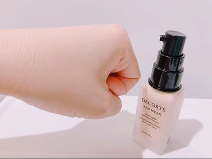 ゼン ウェア フルイド/DECORTÉ/リキッドファンデーションを使ったクチコミ(6枚目)