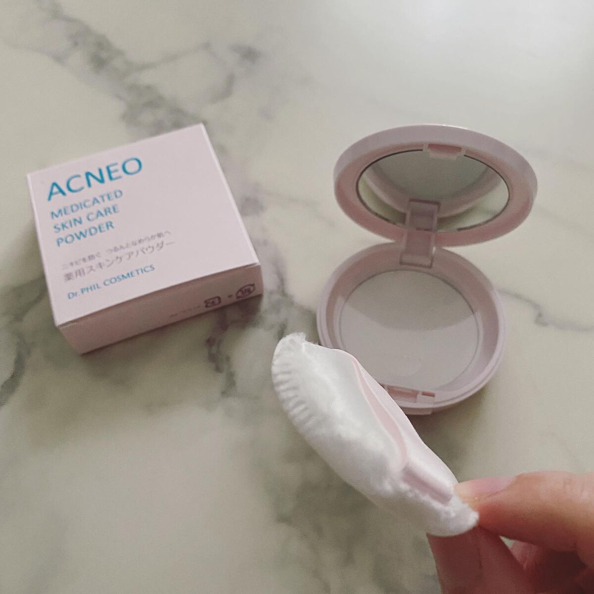 薬用 スキンケア パウダー/アクネオ/プレストパウダーを使ったクチコミ（3枚目）