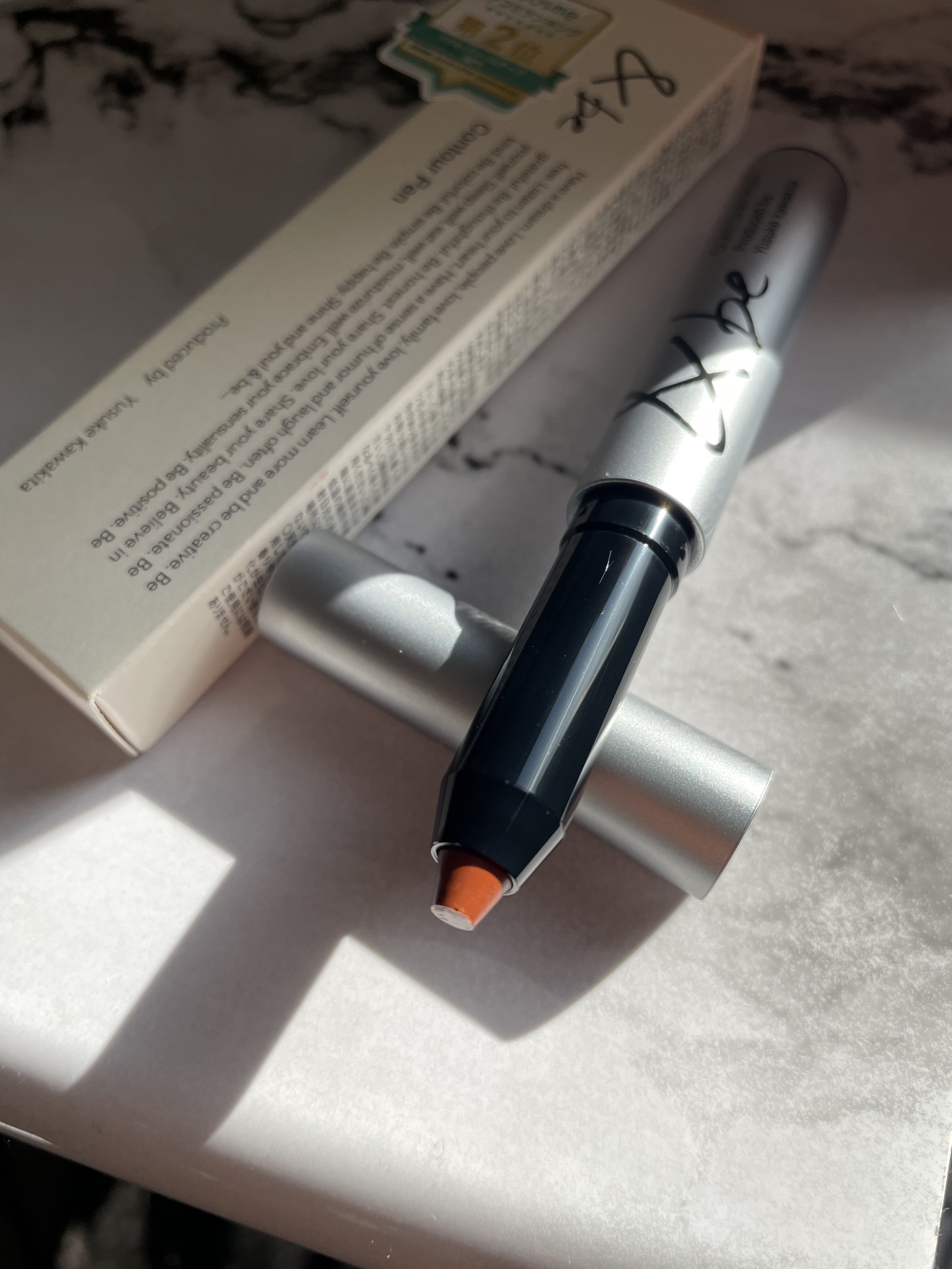 &be コントゥアペン/＆be/シェーディングを使ったクチコミ（1枚目）