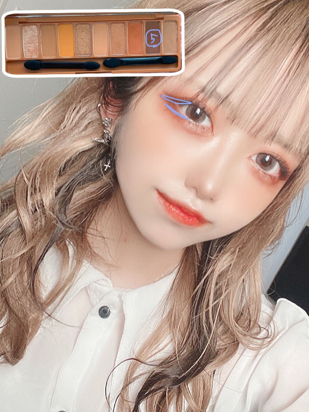 プレイカラー アイシャドウ/ETUDE/アイシャドウパレットを使ったクチコミ(4枚目)