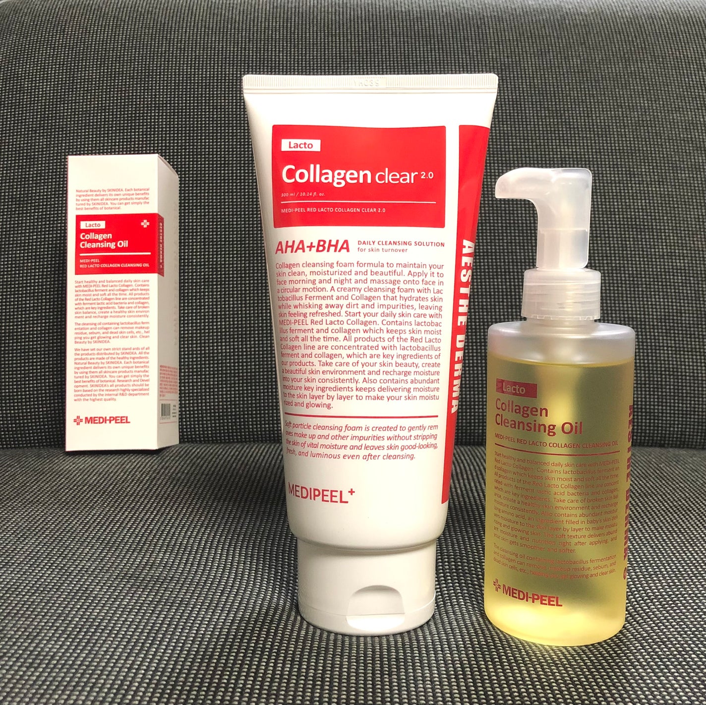 レッドラクトコラーゲンクレンジングオイル/MEDIPEEL/オイルクレンジングを使ったクチコミ(1枚目)