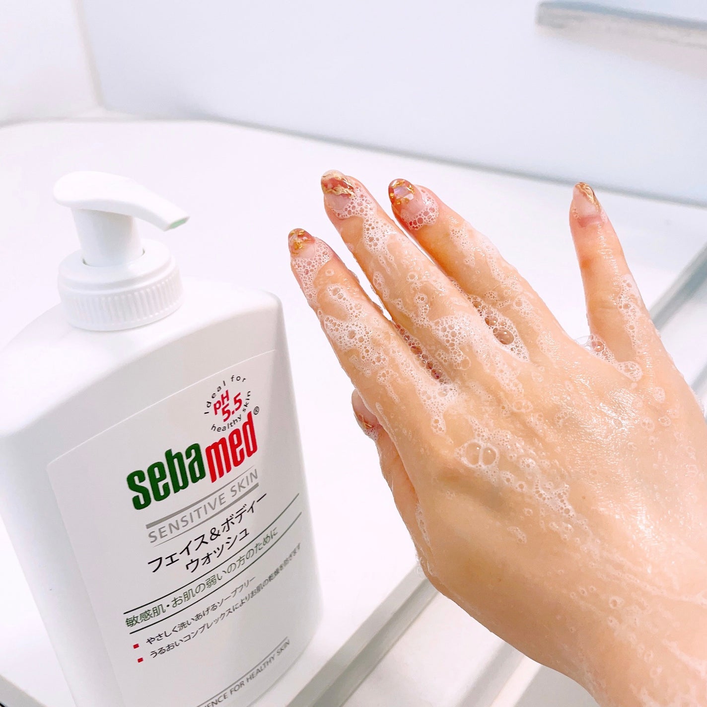 フェイス&ボディウォッシュ/セバメド/ボディソープを使ったクチコミ(3枚目)