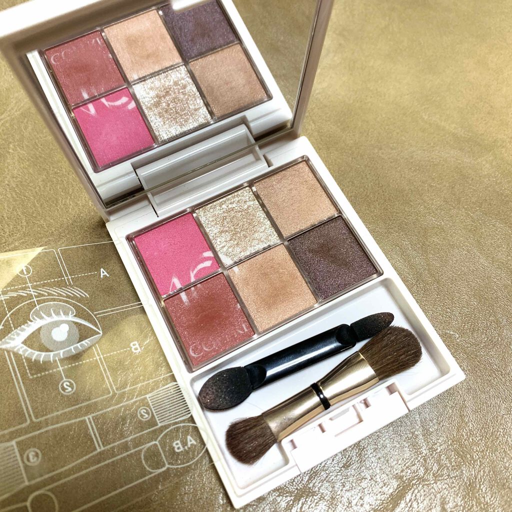 6セレクションアイズ/コフレドール/アイシャドウパレットを使ったクチコミ(3枚目)