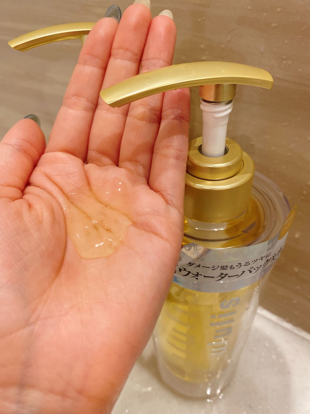 ウォーターコンク リペアシャンプー/ヘアトリートメント/ululis/シャンプー・コンディショナーを使ったクチコミ(4枚目)