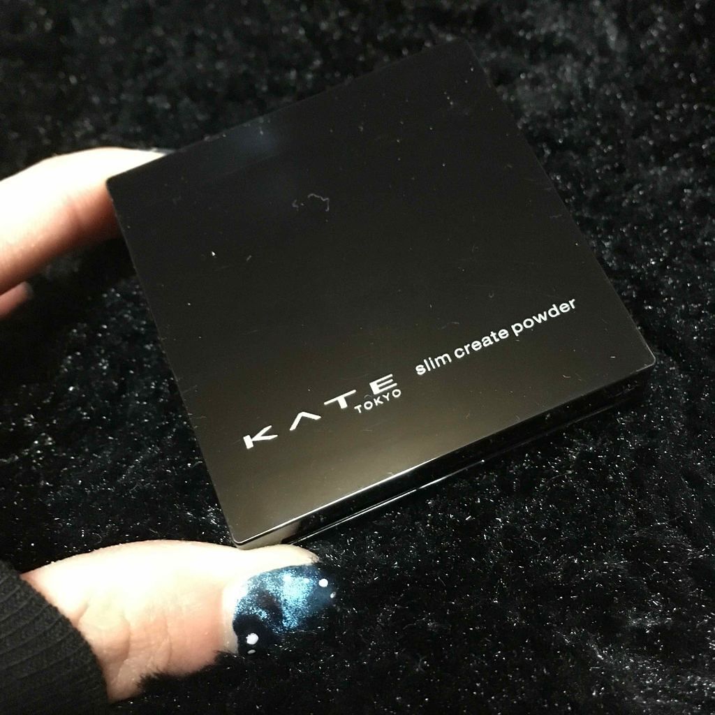 スリムクリエイトパウダー/KATE/プレストパウダーを使ったクチコミ(2枚目)
