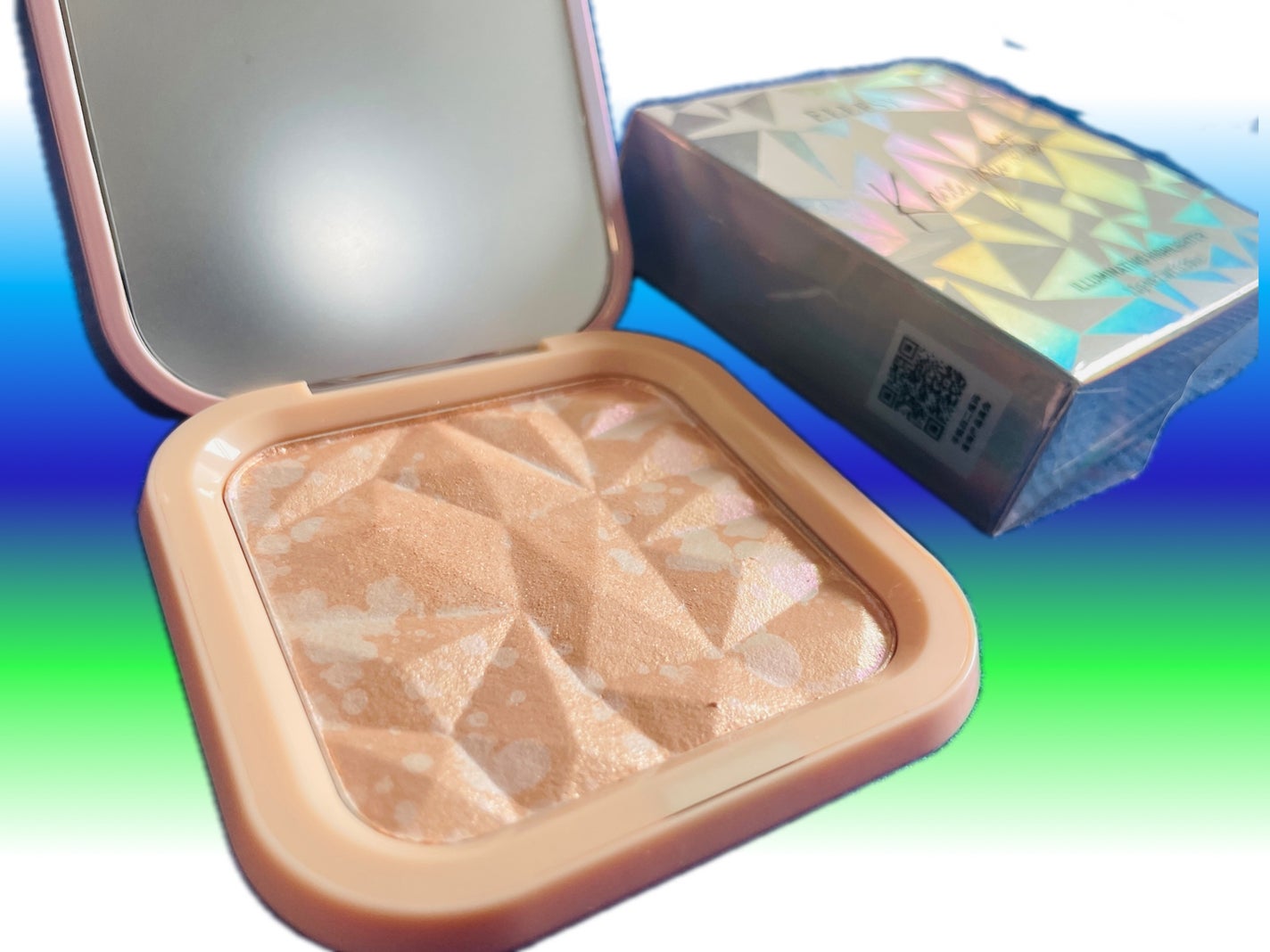 know you letten ダイヤモンド ハイライトパウダー/ELLESY/パウダーハイライトを使ったクチコミ(1枚目)