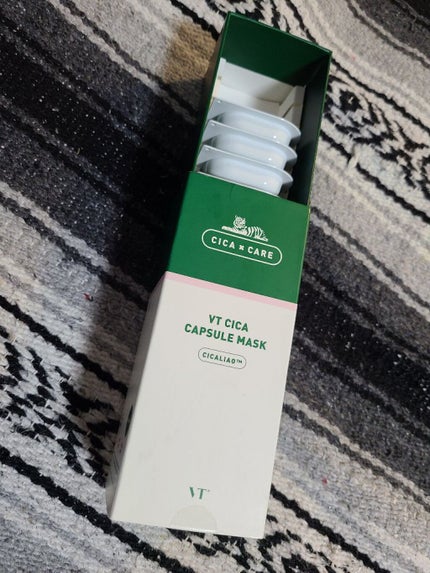 CICA カプセルマスク/VT/洗い流すパック・マスクを使ったクチコミ(1枚目)
