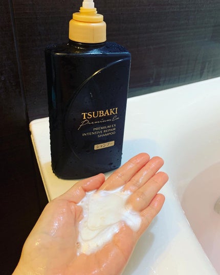プレミアムEX インテンシブリペア <シャンプー>/コンディショナー<ヘアトリートメント> /TSUBAKI/市販シャンプーを使ったクチコミ(1枚目)