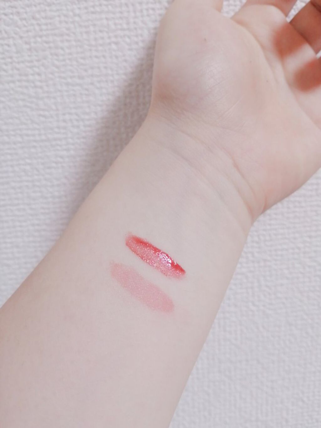 ジューシーラスティングティント/rom&nd/リップティントを使ったクチコミ（3枚目）