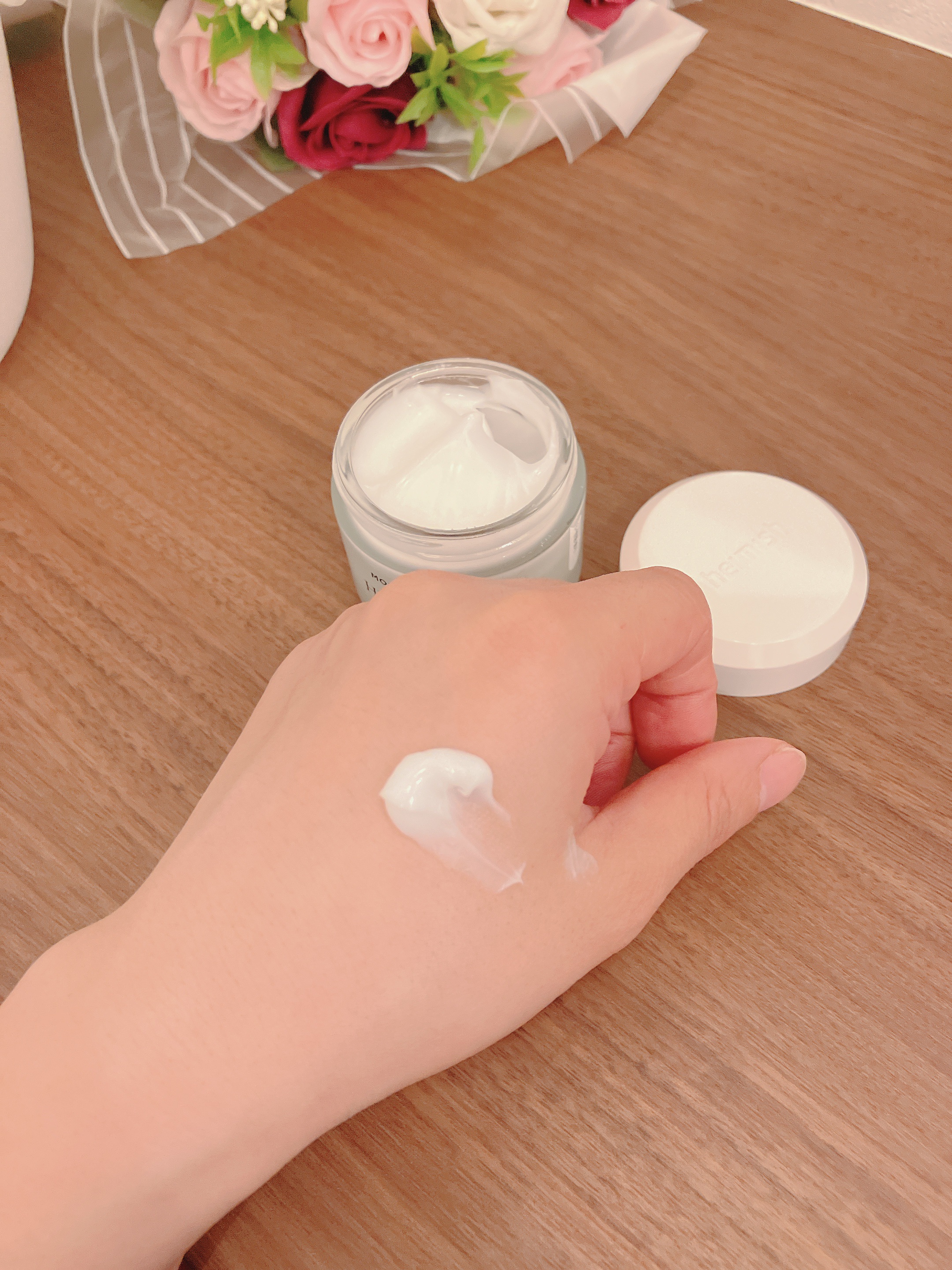 モリンガ セラミド インテンス ハイドレーションクリーム /heimish/フェイスクリームを使ったクチコミ（2枚目）