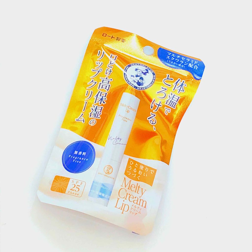 メルティクリームリップ/メンソレータム/リップクリームを使ったクチコミ(1枚目)