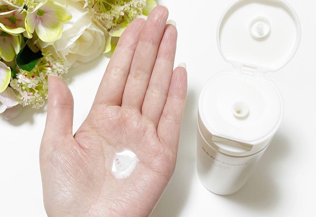 クリアミルク/BENEFIQUE/その他洗顔料を使ったクチコミ（2枚目）