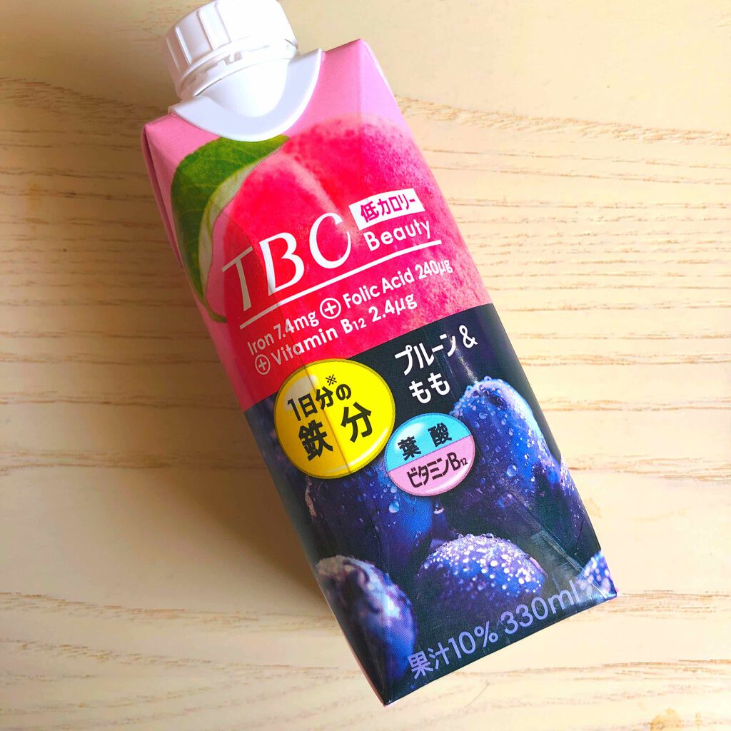 鉄分 プルーン&桃/TBC/ドリンクを使ったクチコミ(1枚目)