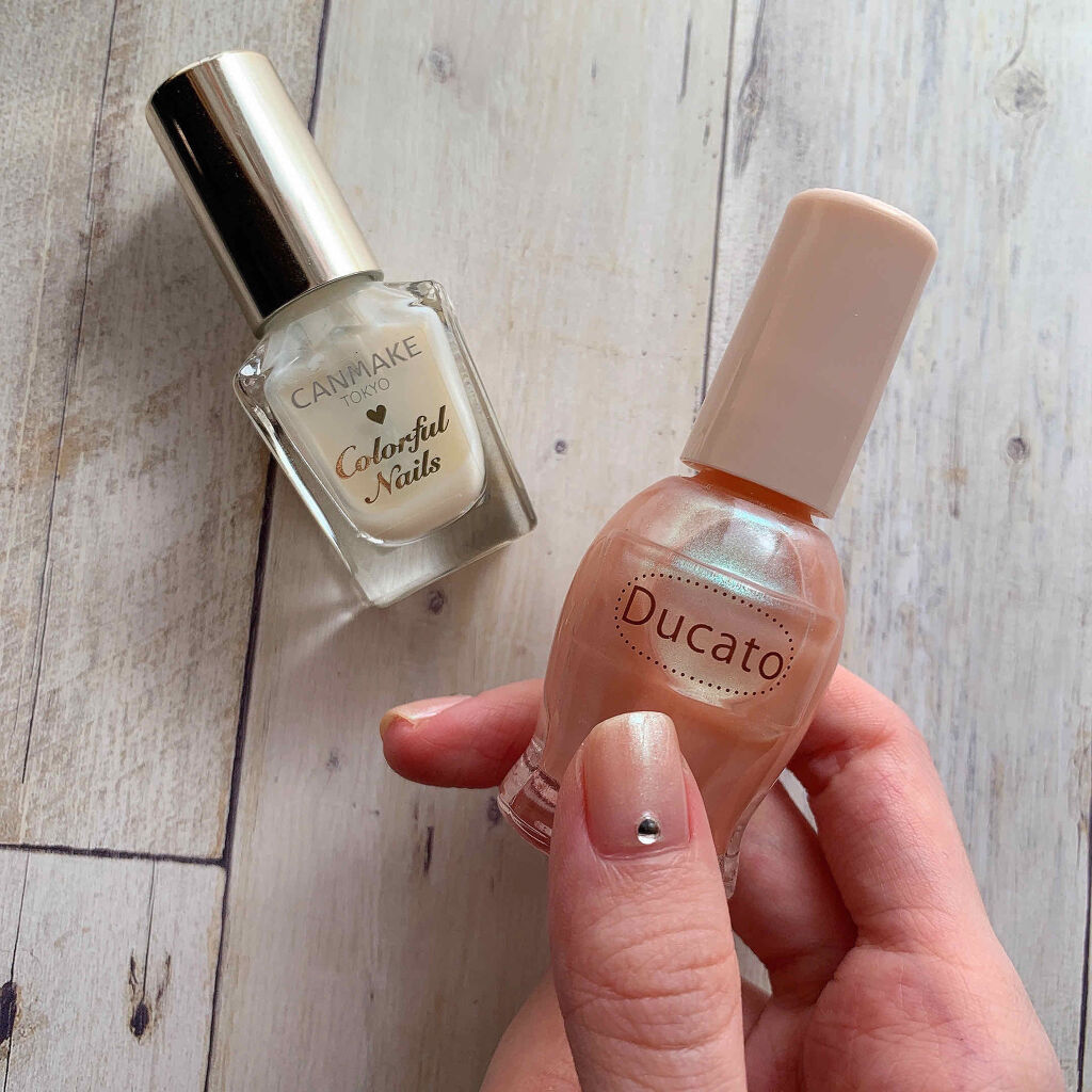 オパールルックコート/デュカート/オールインワンネイルを使ったクチコミ（3枚目）