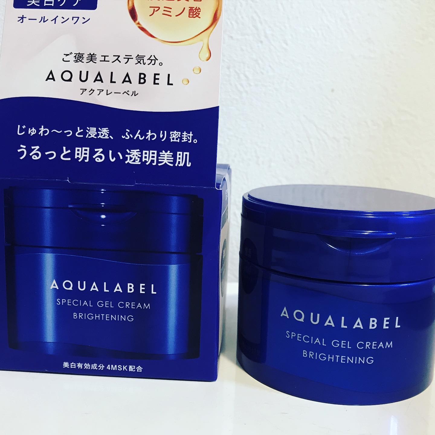 スペシャルジェルクリーム EX （ブライトニング） /アクアレーベル/オールインワン化粧品を使ったクチコミ（2枚目）