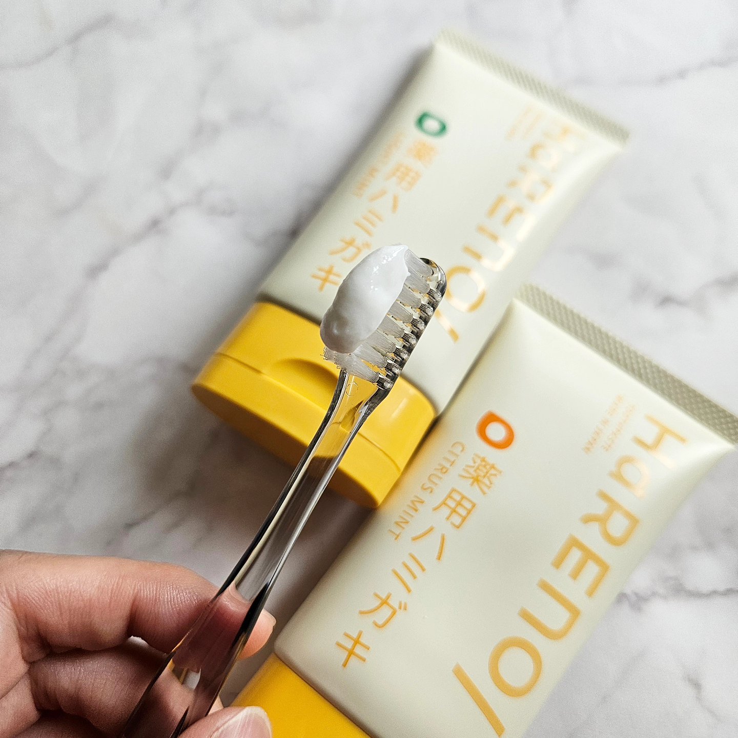 HaRENO 奇跡の歯ブラシ/HaRENO/歯ブラシを使ったクチコミ（2枚目）