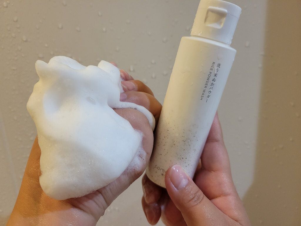 洗う米ぬかパウダー/米一途/洗顔パウダーを使ったクチコミ(5枚目)