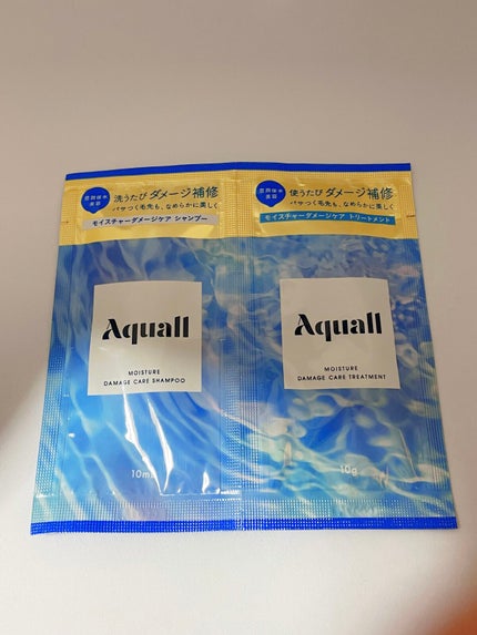 モイスチャーダメージケア シャンプー/トリートメント/Aquall/市販シャンプーを使ったクチコミ(1枚目)