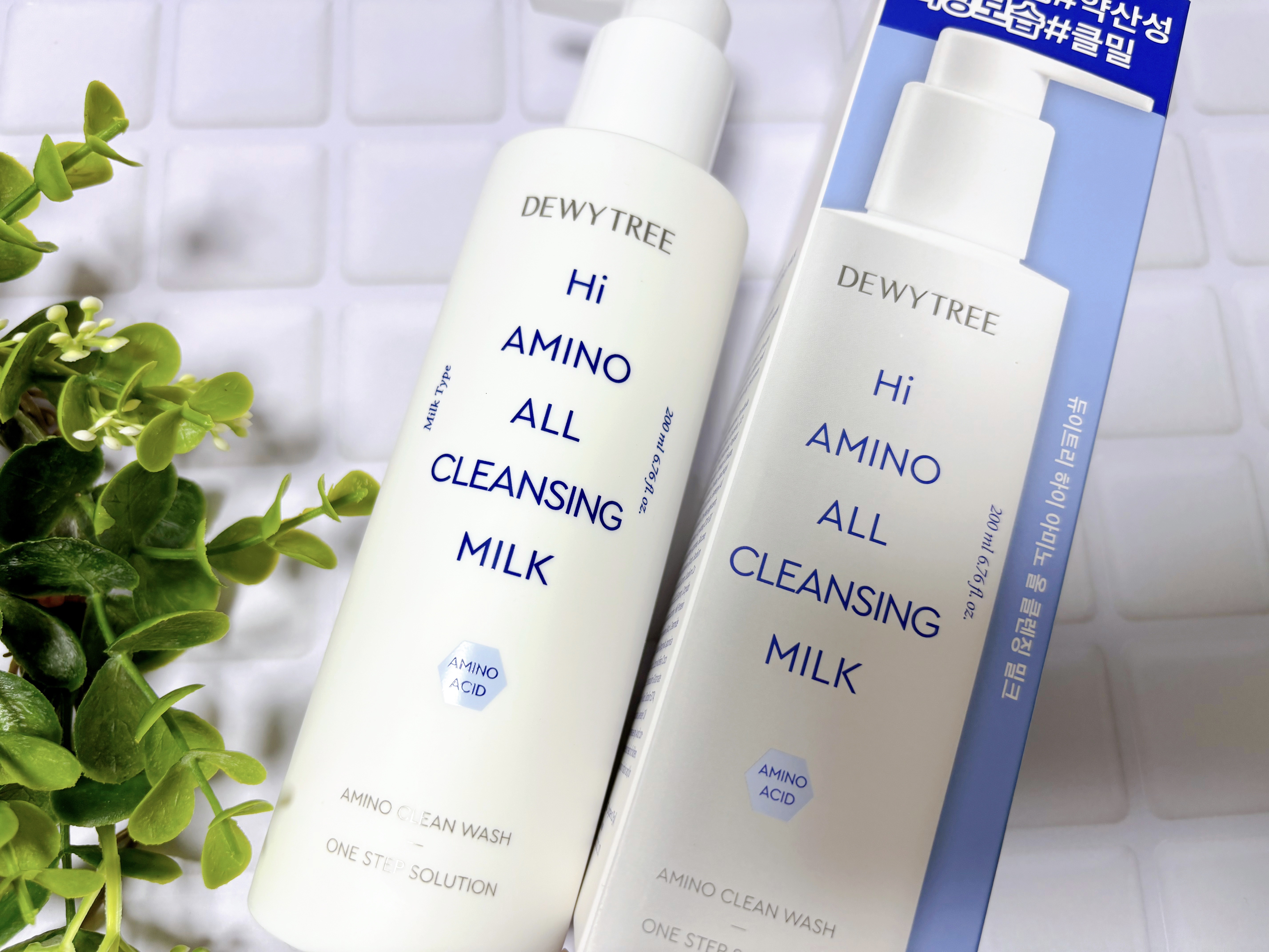 ハイアミノオール クレンジングミルク 200ml/DEWYTREE/ミルククレンジングを使ったクチコミ（2枚目）