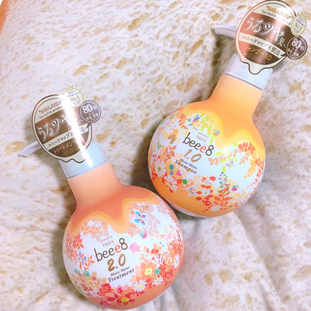 モイストシャイン シャンプー1.0／モイストシャイン トリートメント2.0/beee8/市販シャンプーを使ったクチコミ（1枚目）