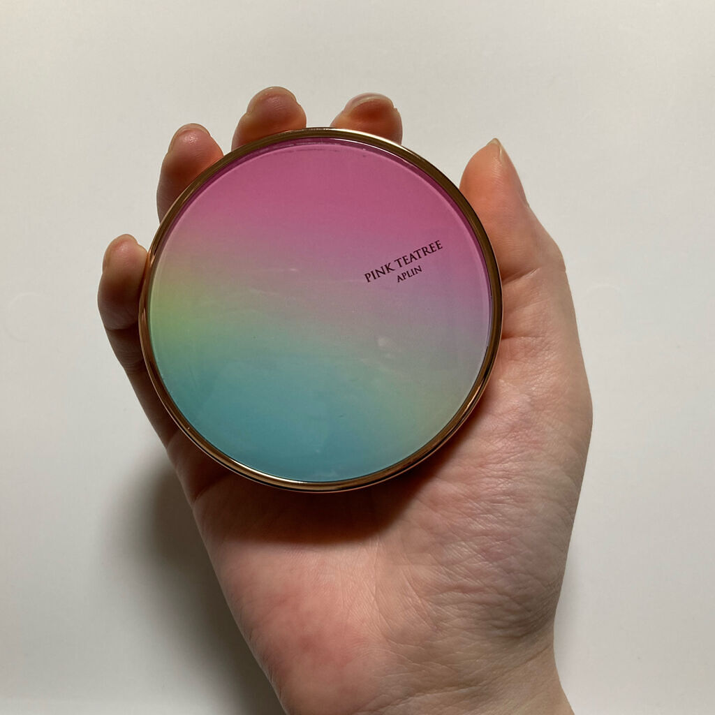 ピンクティーツリーカバークッション/APLIN/クッションファンデーションを使ったクチコミ（2枚目）