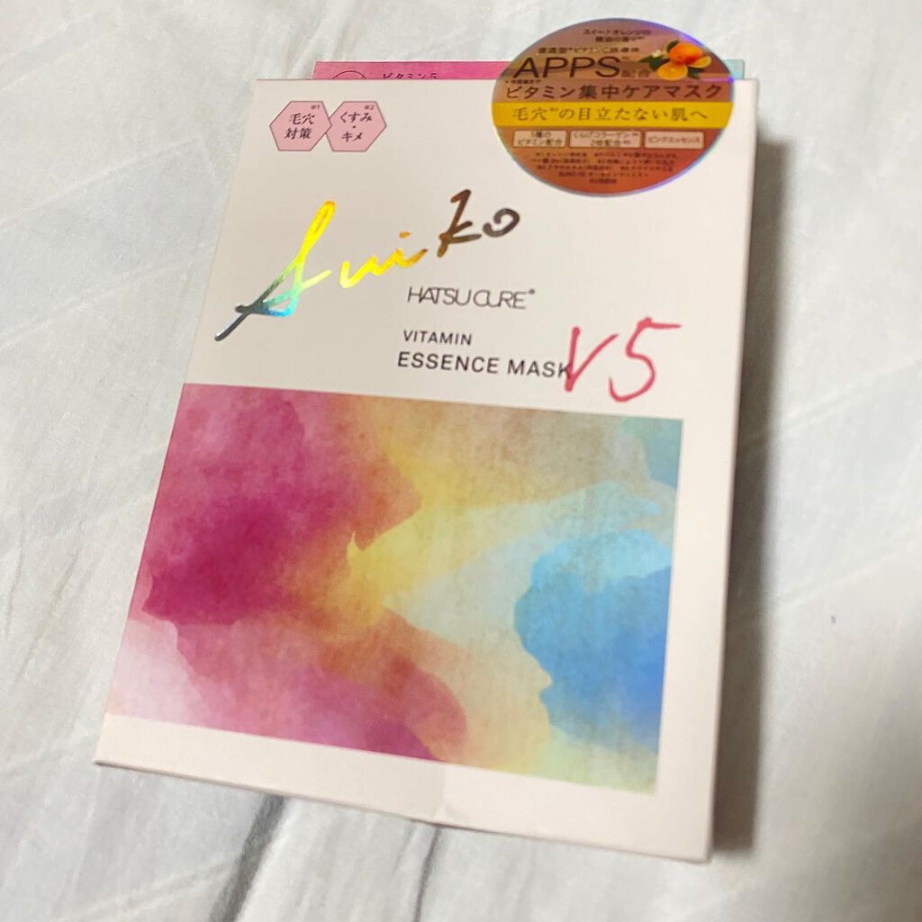 SUIKO HC ビタミン5エッセンスマスク/SUIKO HATSUCURE/シートマスク・パックを使ったクチコミ（1枚目）