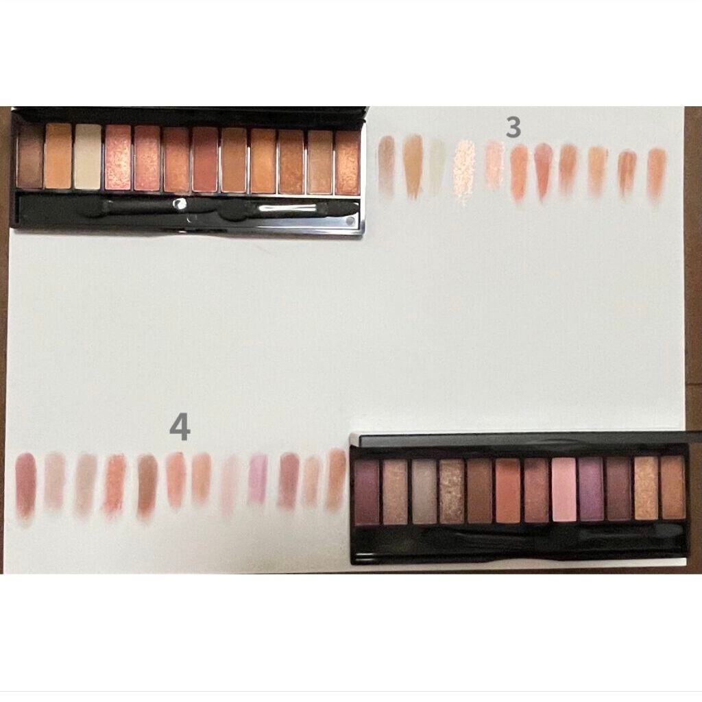 UR GLAM LUXE 12 COLORS EYESHADOW PALLET/U R GLAM/アイシャドウパレットを使ったクチコミ(3枚目)