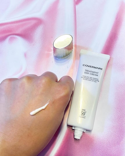 トリートメント デイ クリーム/COVERMARK/日焼け止めクリームを使ったクチコミ(2枚目)