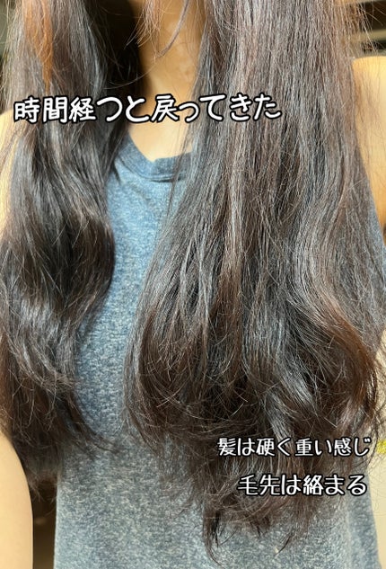 ディープモイスト シャンプー1.0/ヘアトリートメント2.0/&honey/市販シャンプーを使ったクチコミ(6枚目)