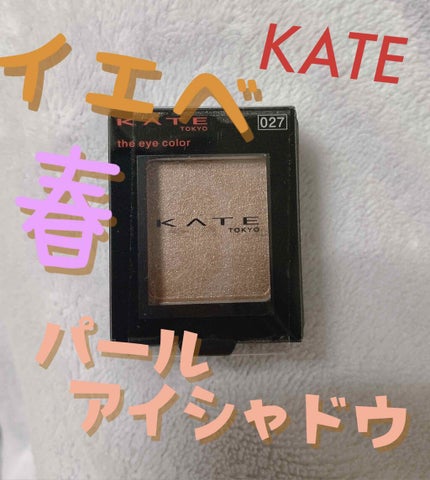 ケイト ザ アイカラー/KATE/単色アイシャドウを使ったクチコミ(1枚目)
