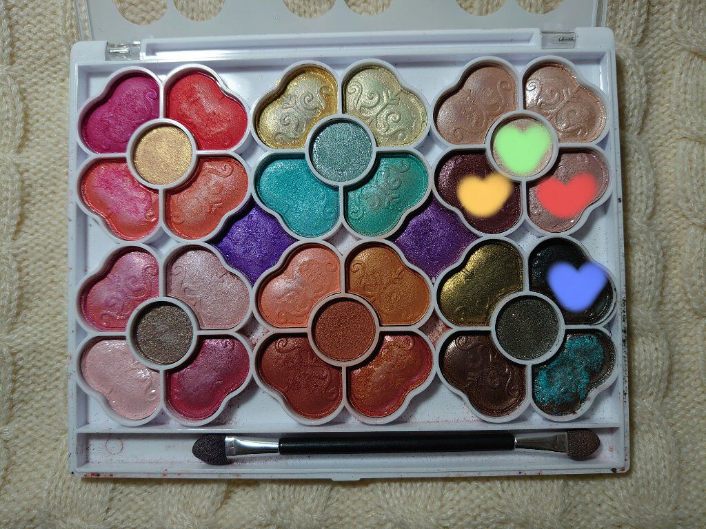 MP2wayアイクレヨン/セリア/スティックアイシャドウを使ったクチコミ（2枚目）