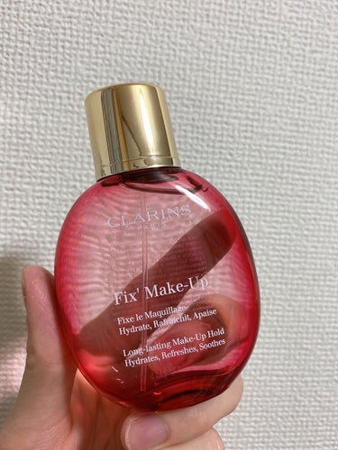 フィックス メイクアップ/CLARINS/ミスト状化粧水を使ったクチコミ（1枚目）