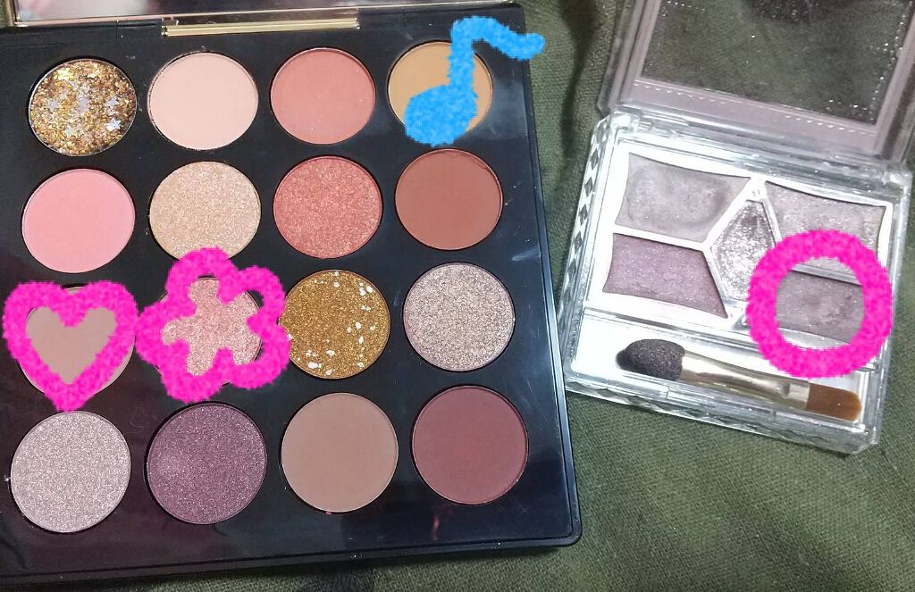 【旧品】パーフェクトスタイリストアイズ/キャンメイク/アイシャドウパレットを使ったクチコミ（3枚目）