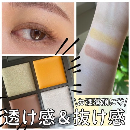 ディメンショナルビジョンアイパレットアリー/THREE/ジェル・クリームアイシャドウを使ったクチコミ(1枚目)