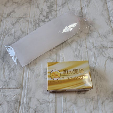 絹の艶姫 ゴールデンシルク石鹸/ロアコスモ/洗顔石鹸を使ったクチコミ(7枚目)