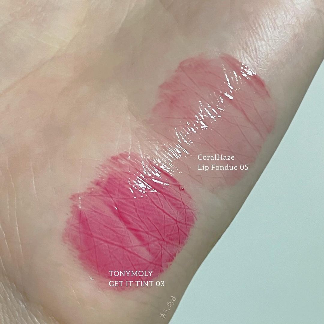 ボリューマイジングフォンデュリップ/Coralhaze/口紅を使ったクチコミ（3枚目）